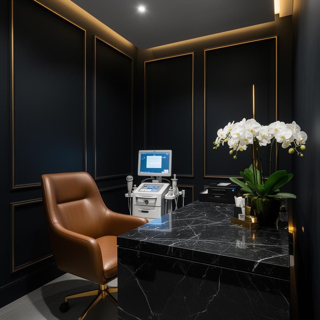 Private consultation and treatment room