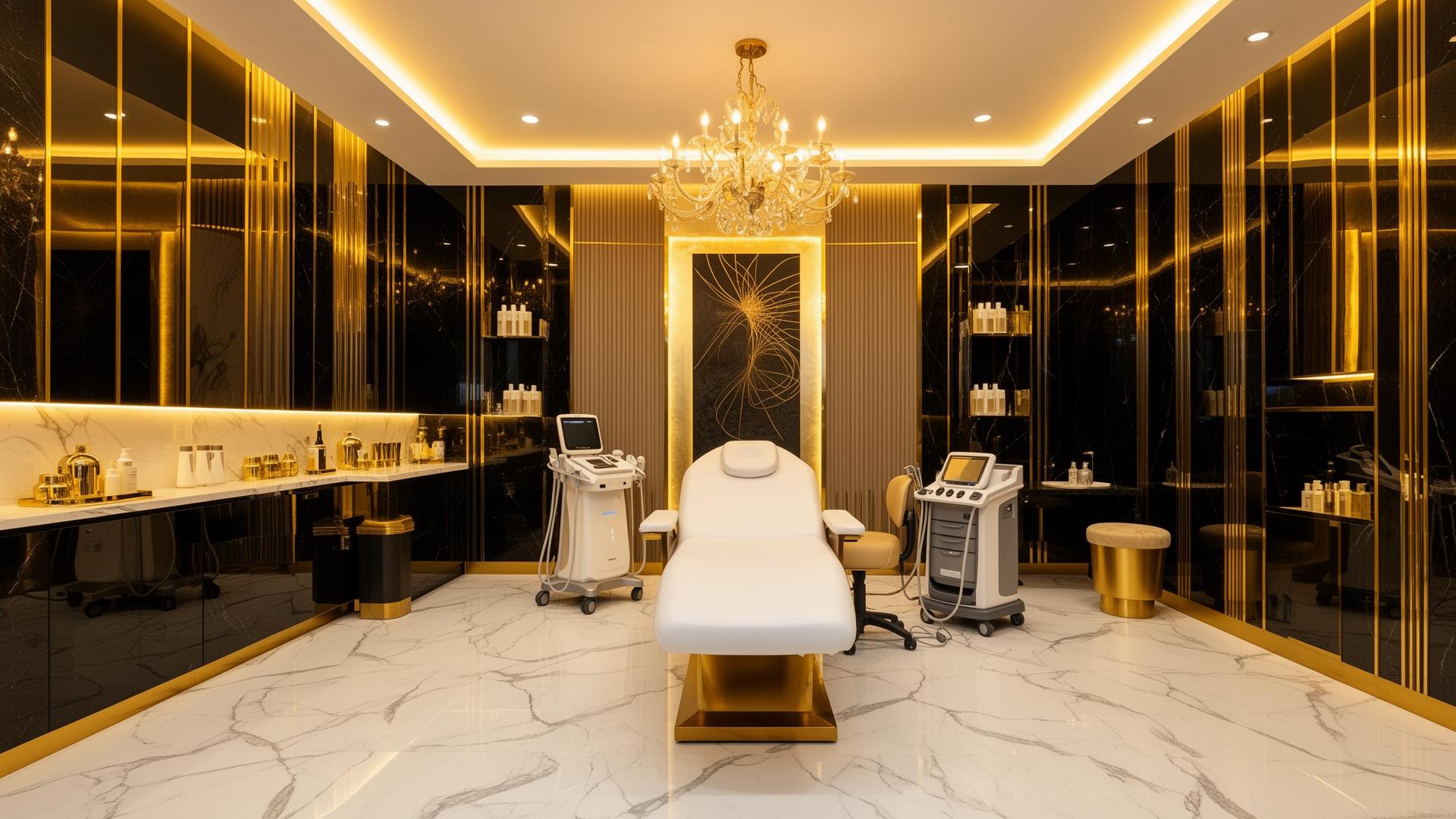 HydraFacial treatment suite