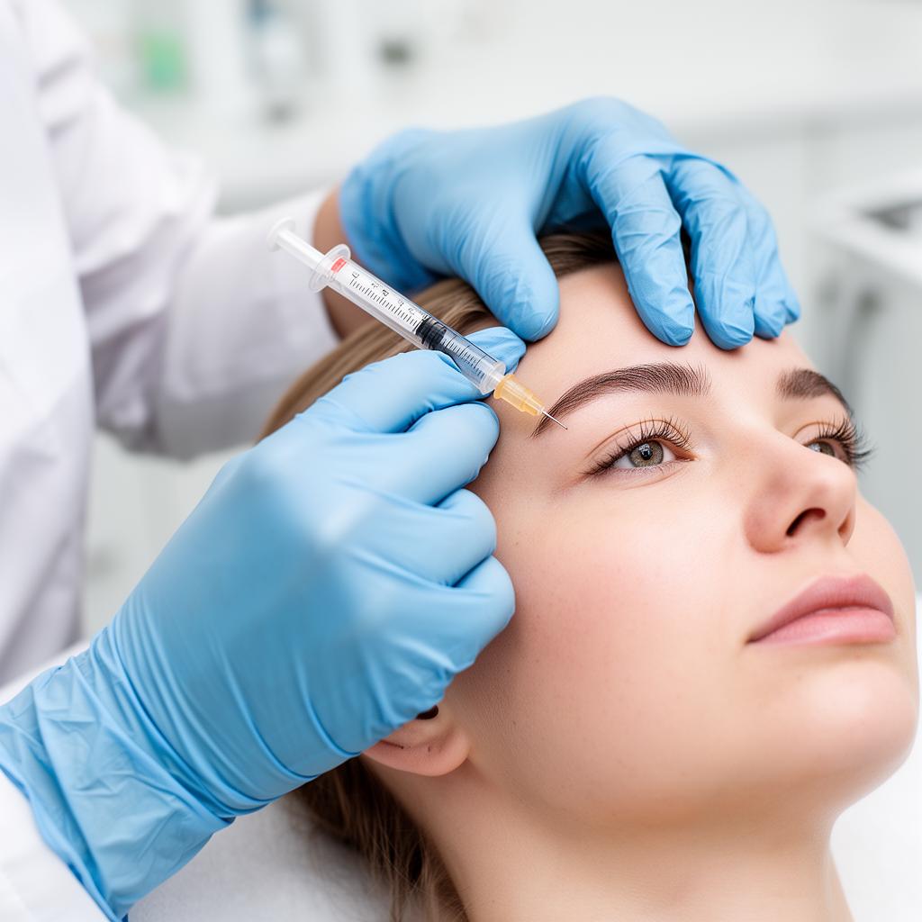 Botox precision injection